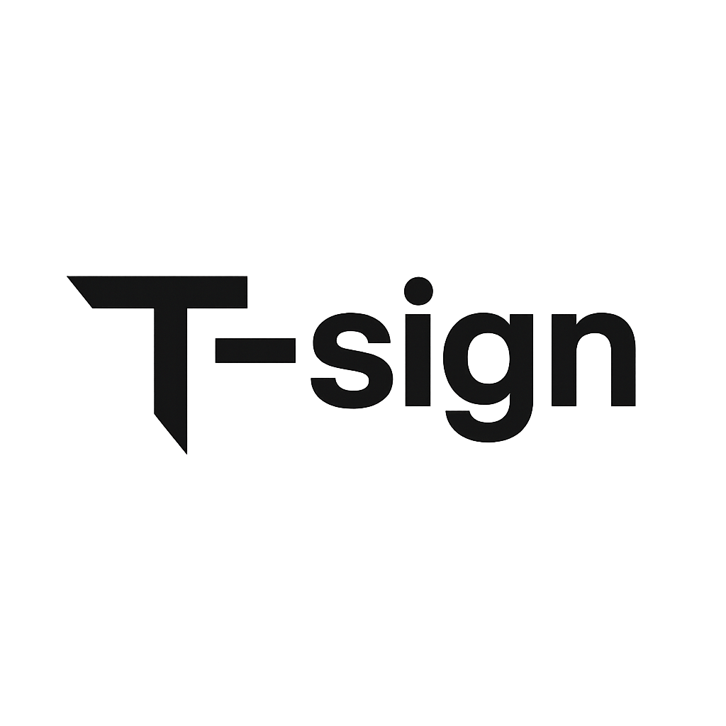 T-sign